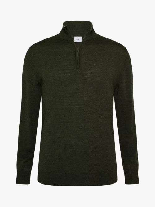 SPOKE Merino Half Zip Slim...