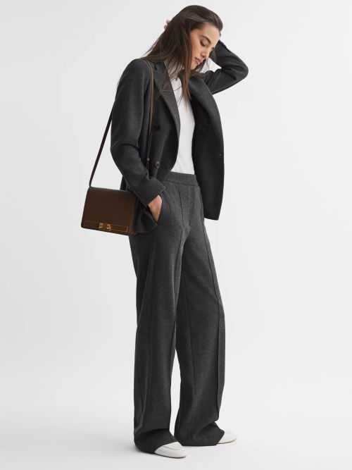 Reiss Iria Wide Leg Trousers,...