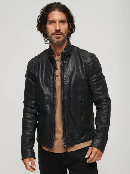 Superdry Leather Racer...