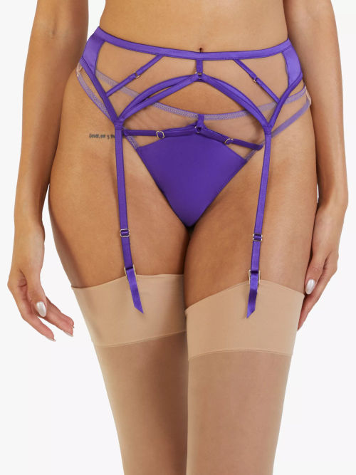 Playful Promises Ramona Illusion Strappy Open Back Thong