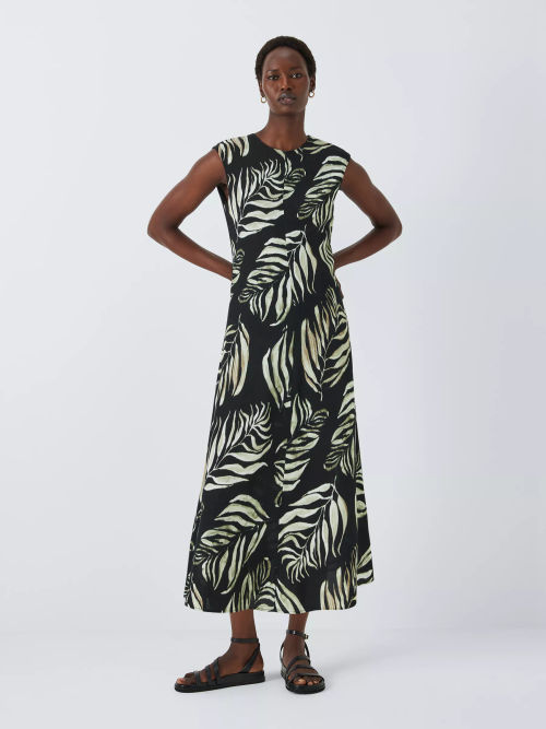 John Lewis Palm Leaf Dress