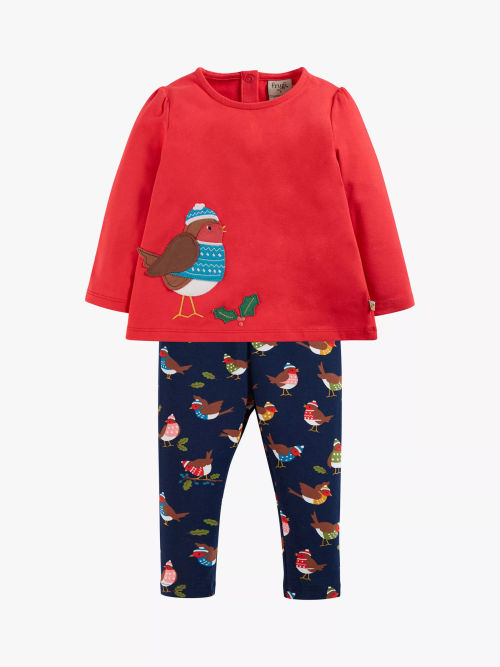 Frugi Maternity Roll Top Leggings, Indigo at John Lewis & Partners