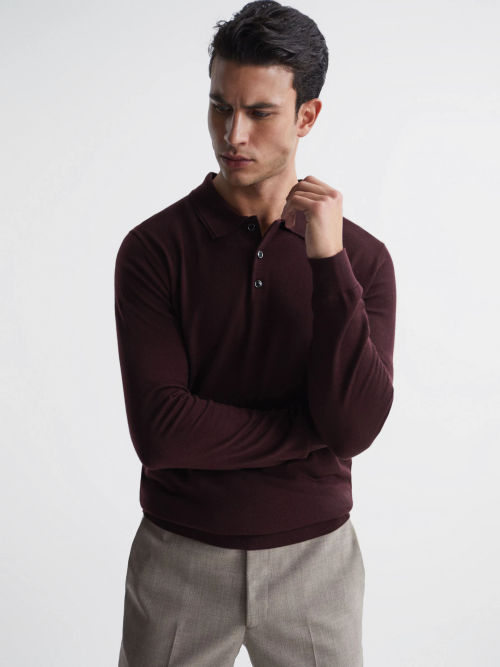 Reiss Trafford Knitted Wool...