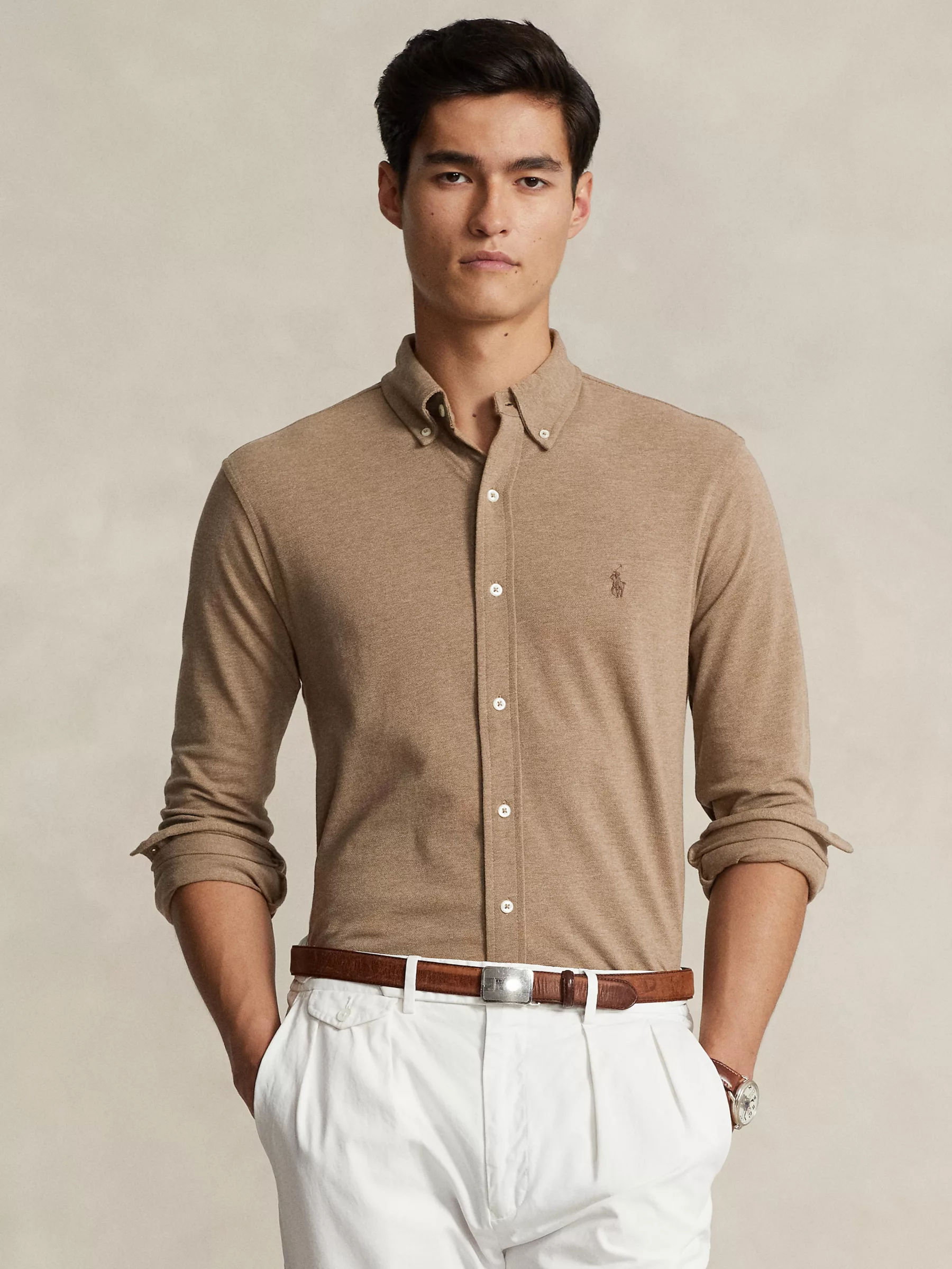 Featherweight mesh shop shirt ralph lauren