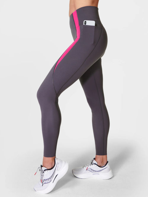 Power 7/8 Gym Colour Curve Leggings - LightningBlue NavyBlue