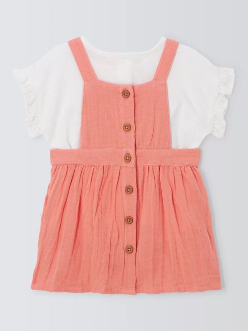 John Lewis Baby Cotton Pinny...