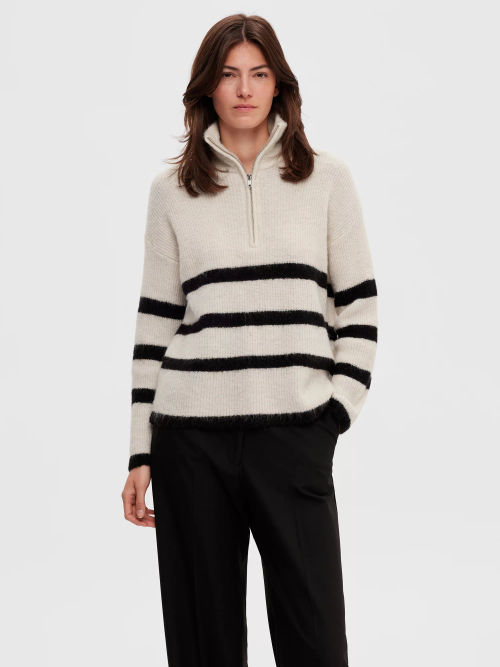 SELECTED FEMME Stripe Wool...