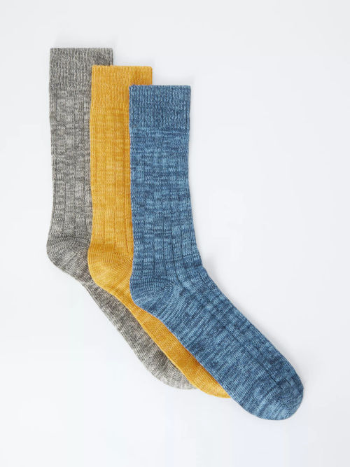 John Lewis Rib Boot Socks,...