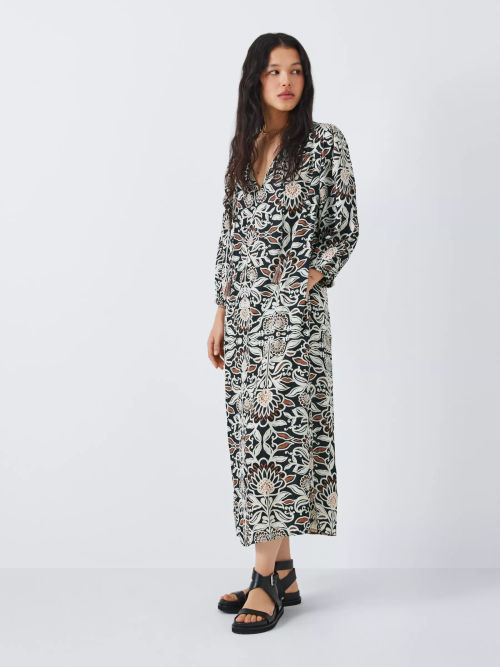 AND/OR Rowena Print Dress,...