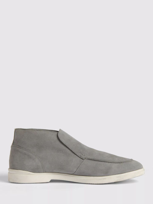 Moss Suede Chukka Boots, Grey