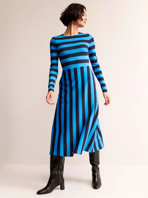 Boden Stripe Midi Jersey...