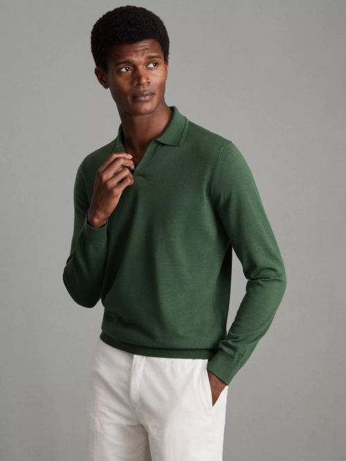 Reiss Milburn Merino Wool...