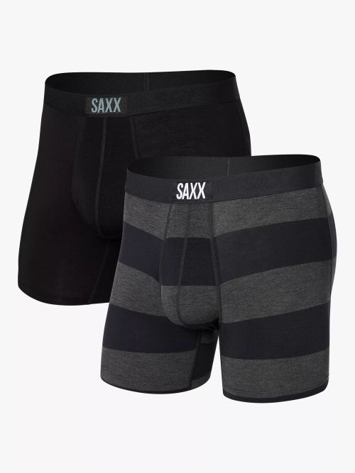 Tommy Hilfiger Kids' Trunks, Pack of 2, Black at John Lewis & Partners