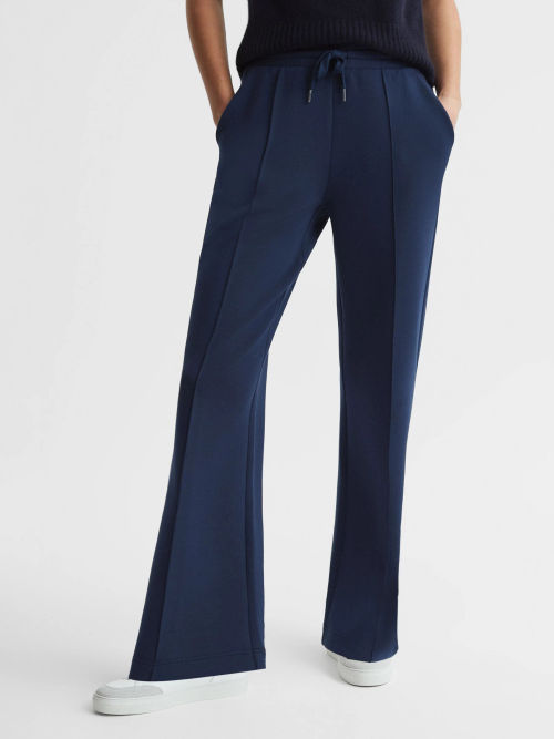 Scarlett & Jo The Bette Lounge Trousers, Black at John Lewis & Partners