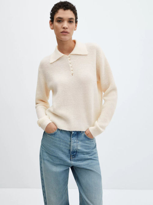 Mango Palau Polo Neck Jumper