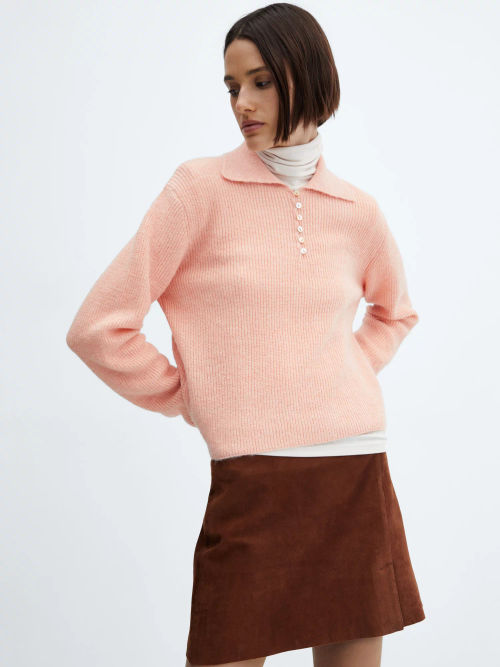 Mango Palau Polo Neck Jumper