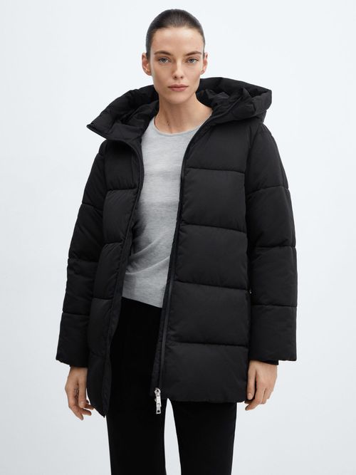 Mango Tokyo Hooded Quilted...