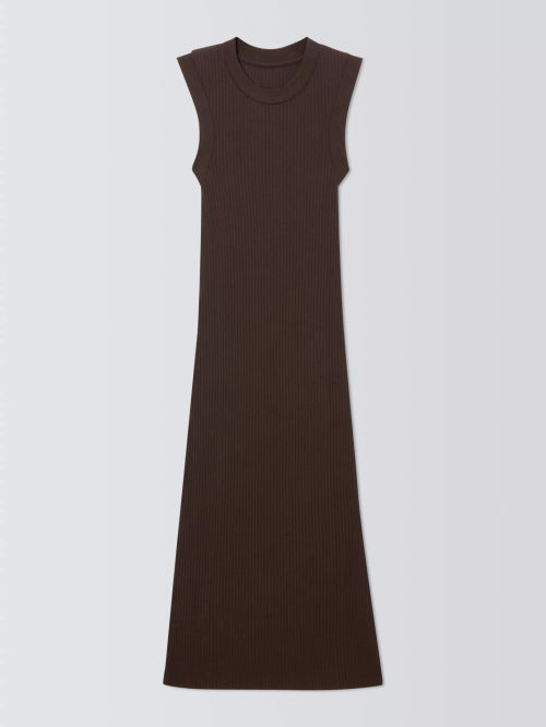 John Lewis Wide Rib Midi Dress