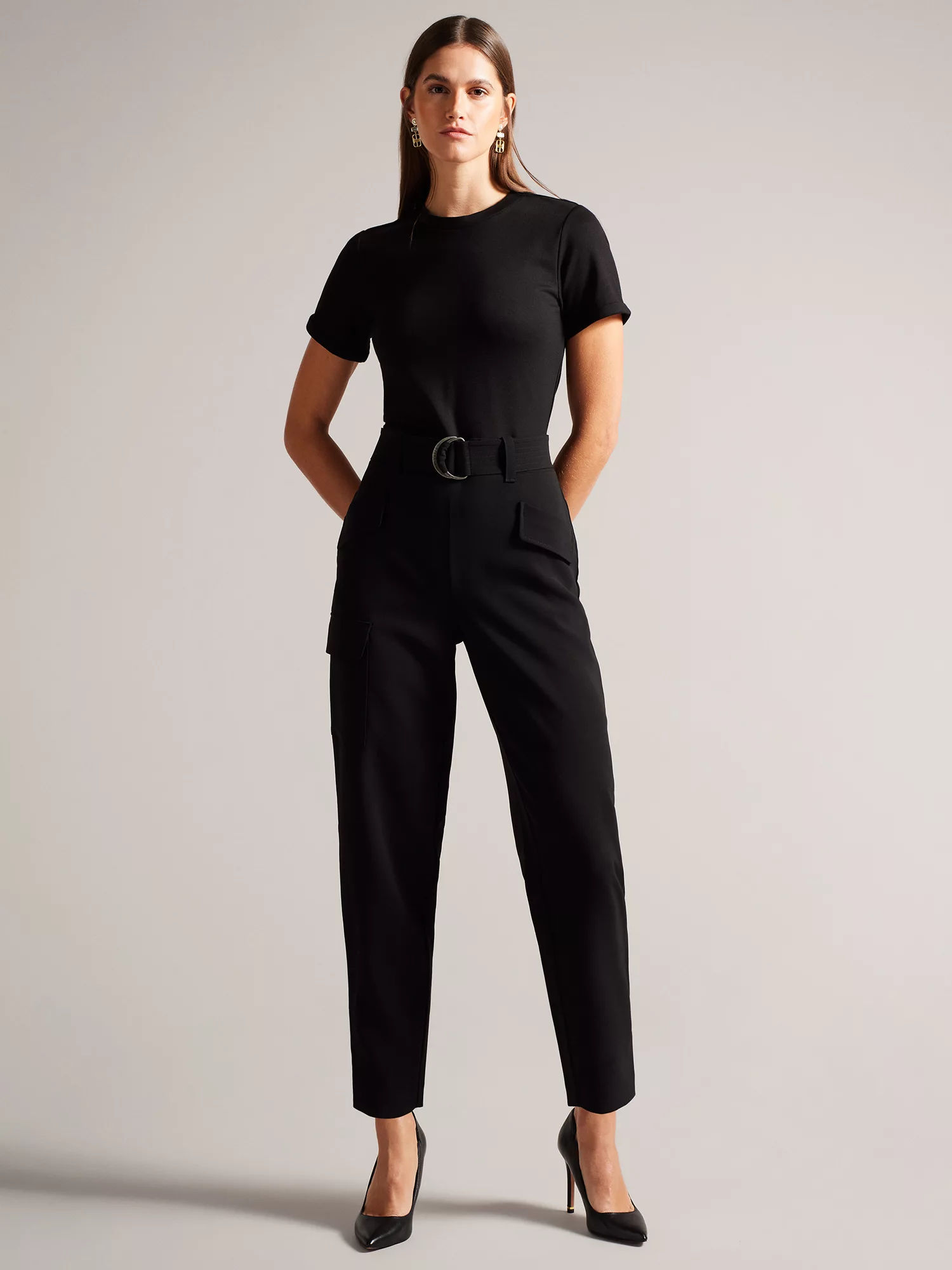 Belted Tapered Trouser | Beyond The Vines