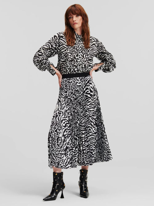 KARL LAGERFELD Animal Print...