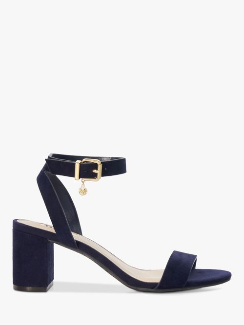 Dune Memee Suede Block Heel...