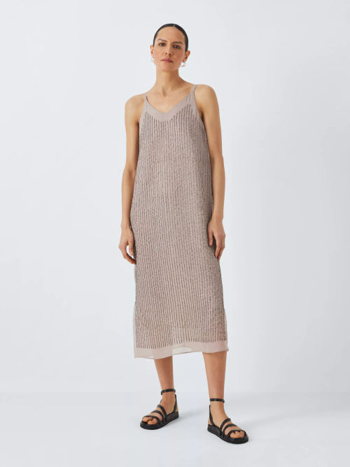 John Lewis Beaded Cami Dress,...