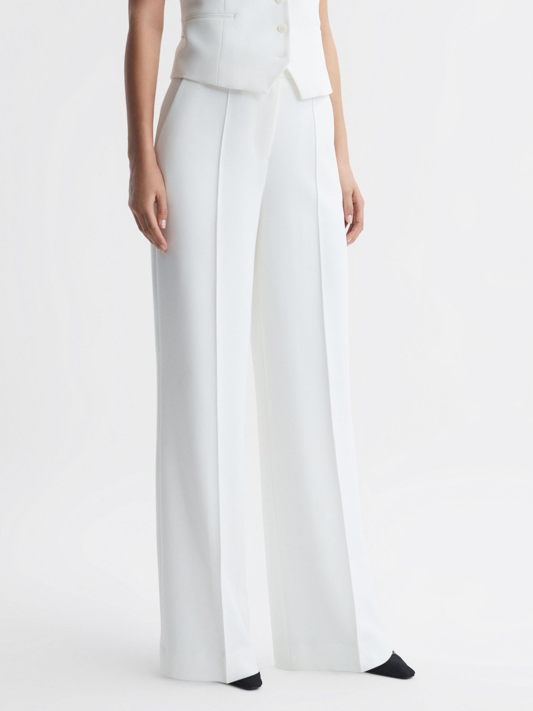 Women's A&F Harper Tailored Premium Crepe Pant | Women's Bottoms |  Abercrombie.com