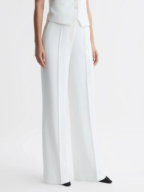 Reiss Sienna Wide Leg Crepe...