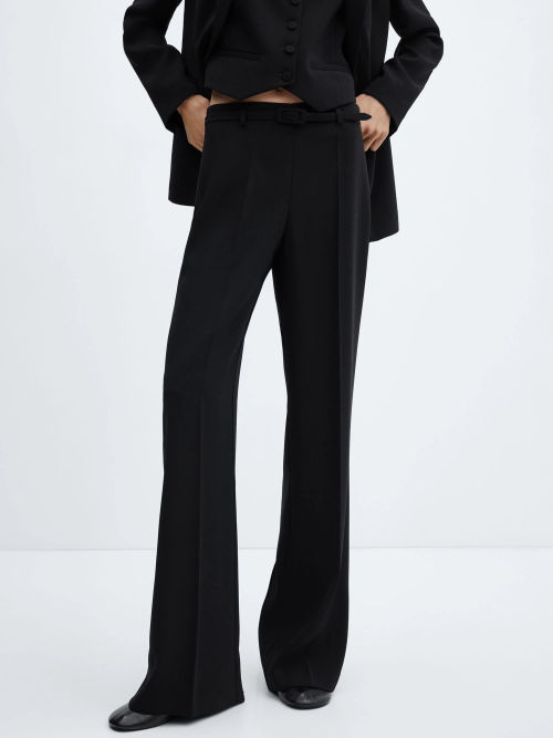 Mango Iguana Wide Leg Trousers