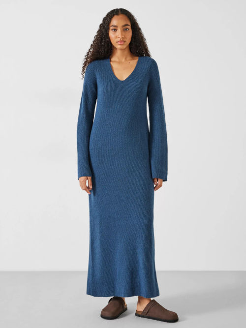 HUSH Uralla Rib Knit Maxi...