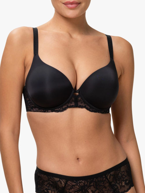 Triumph Amourette Charm Underwired Spacer Bra, White at John Lewis