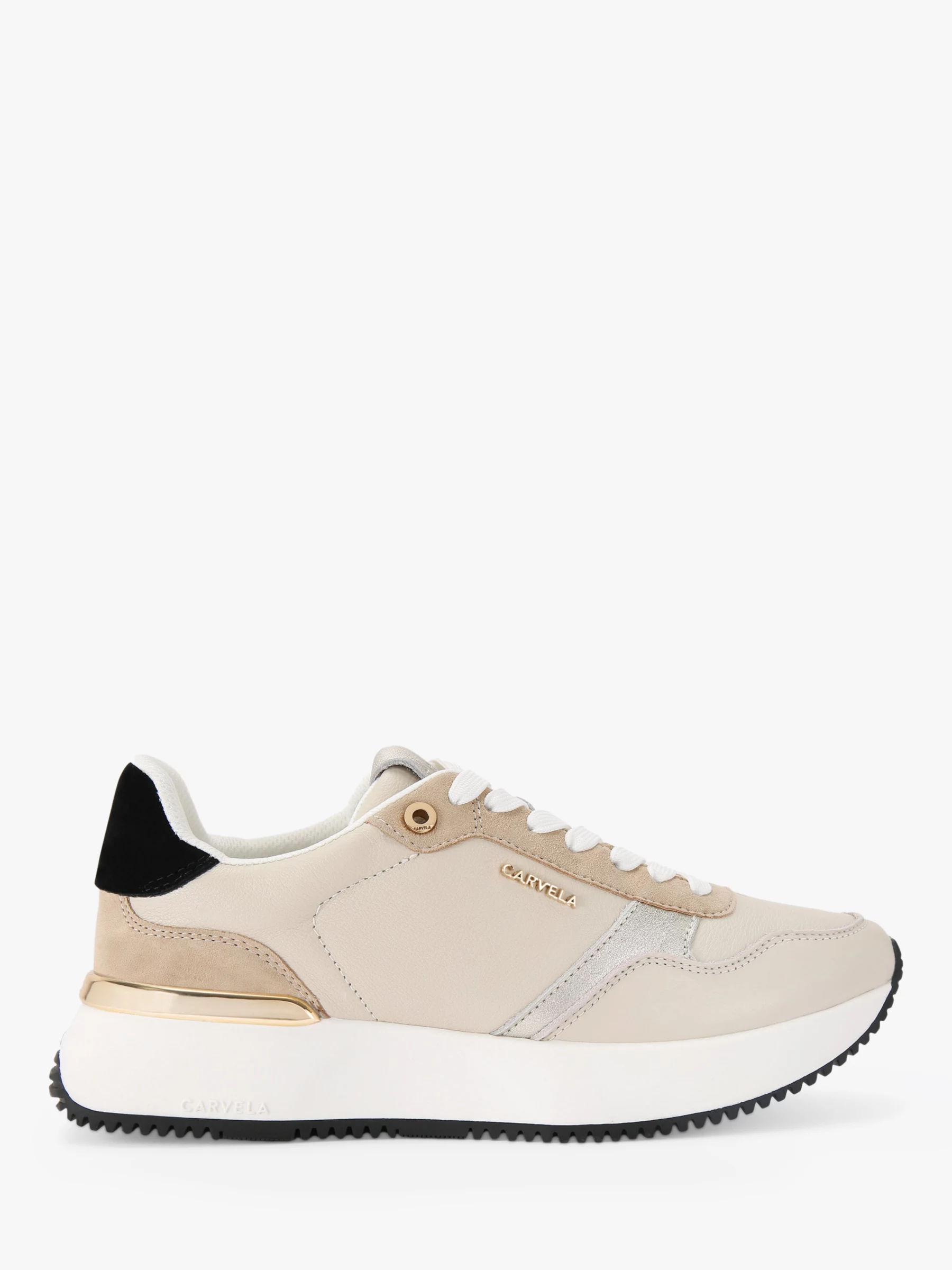 Carvela discount leather trainers