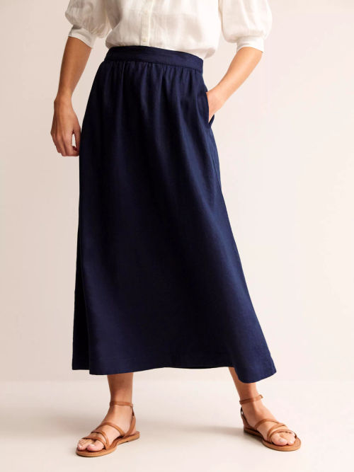 Boden Florence Linen Midi...