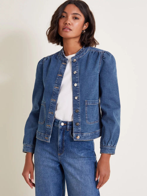 Monsoon Louisa Frill Denim...