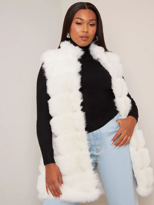 Chi Chi London Fur Stripe...