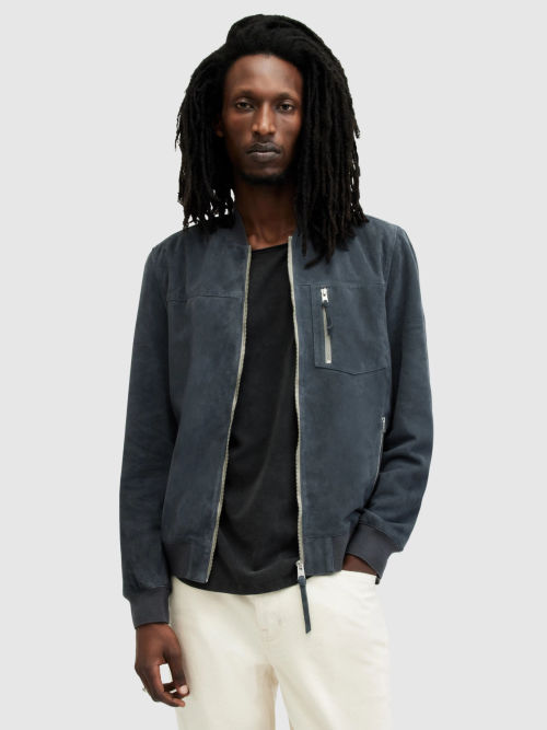 AllSaints Kairo Suede Bomber...