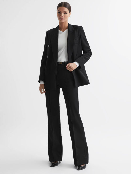 REISS Dylan Flare Trousers