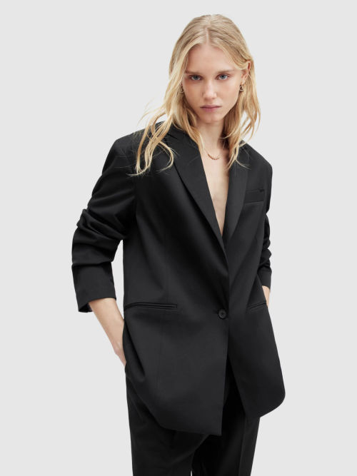 AllSaints Nellie Blazer, Black