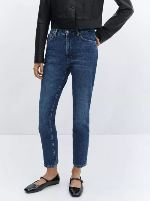 Claudia Mom Jeans Blue