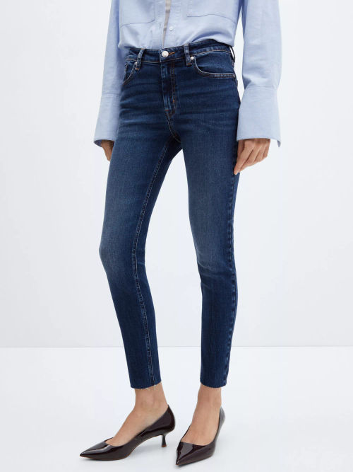 Mango Isa Skinny Cropped Jeans