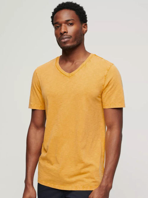 Superdry V-Neck Slub T-Shirt