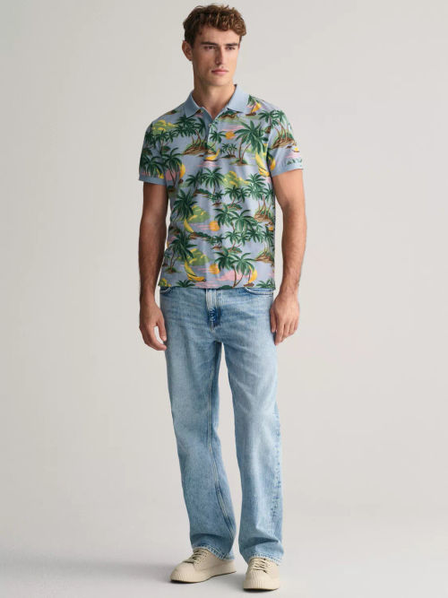 GANT Hawai Print Short Sleeve...