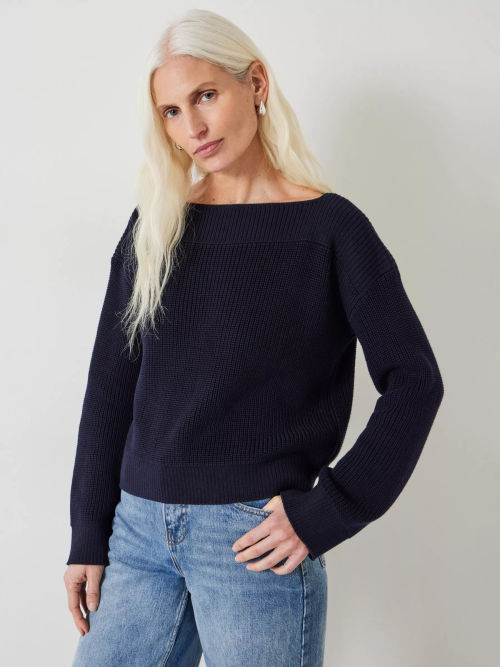 HUSH  Aubrey Ribbed Open Knit...