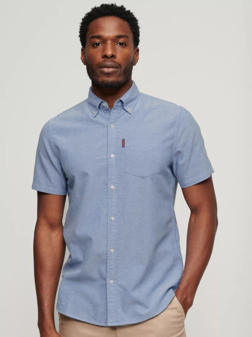 Superdry Oxford Short Sleeve...