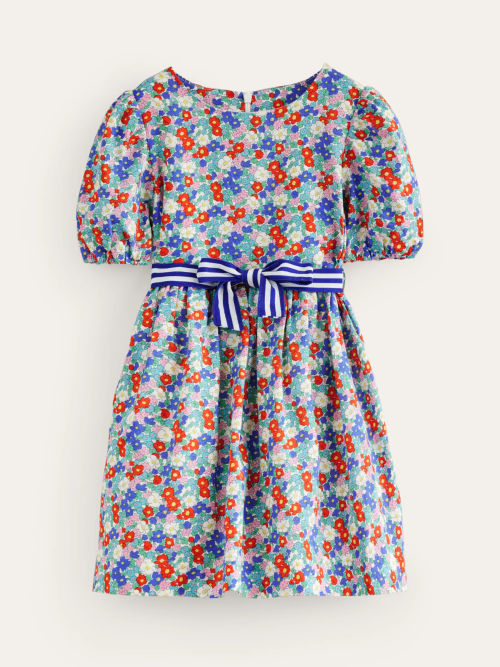 Mini Boden Kids' Floral Linen...