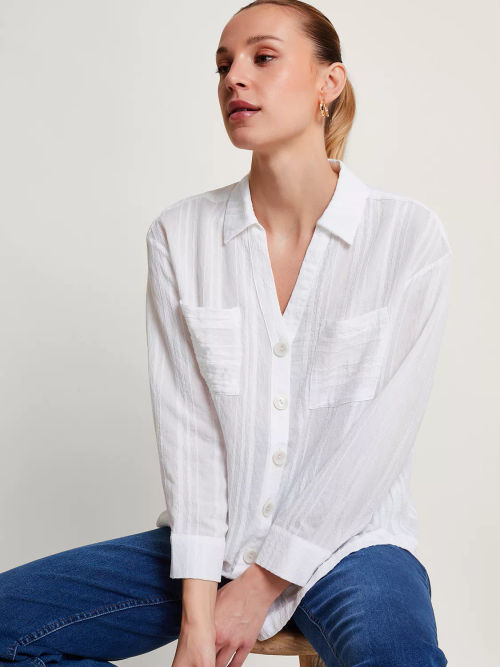 Monsoon Sofia Textured Shirt