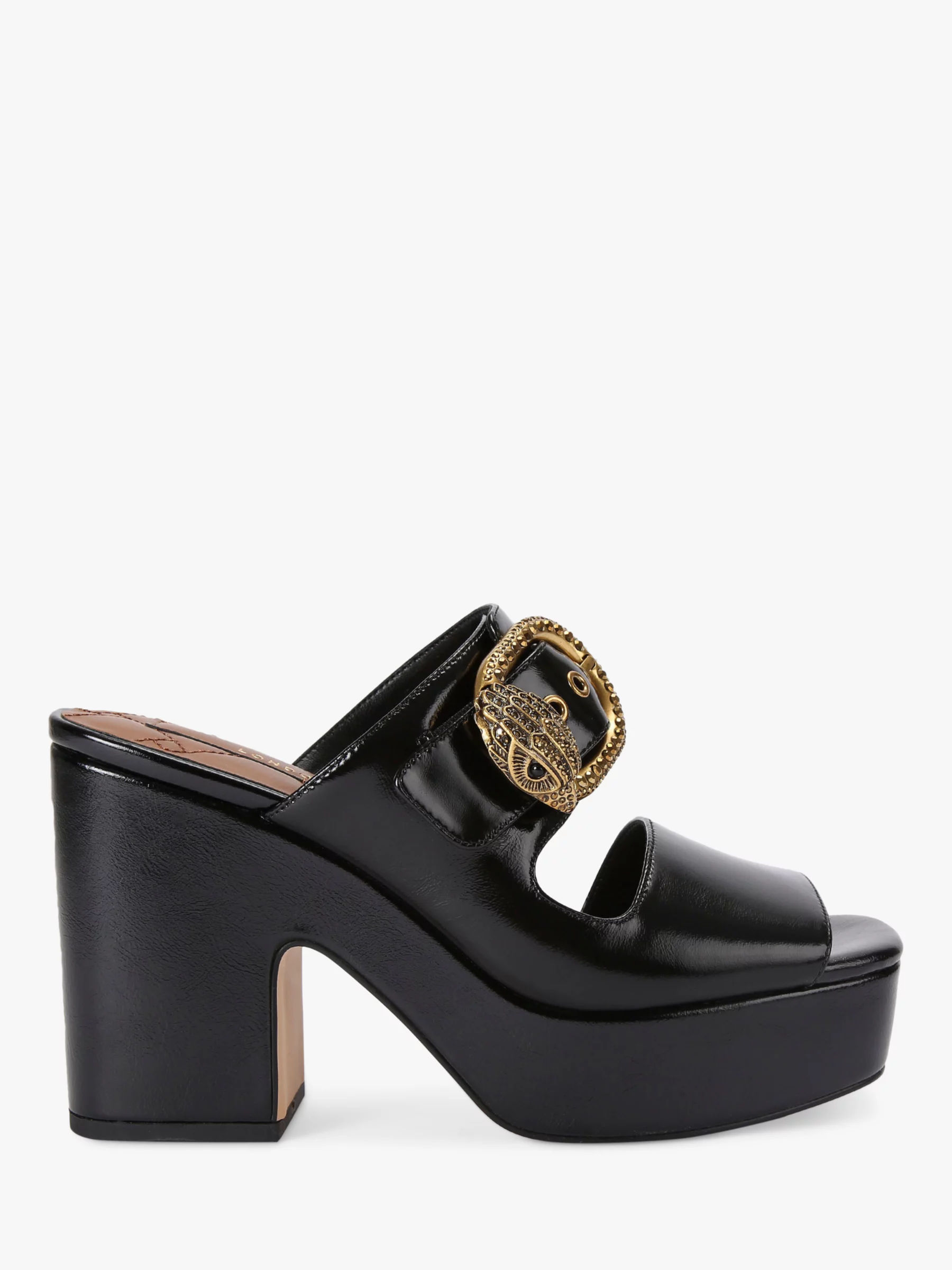 Kurt Geiger London Orson Leather Slingback Cross Strap Platform – Popshop  Usa