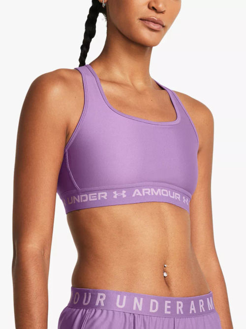 Buy Under Armour Crossback Mid Printed Sports Bra Online