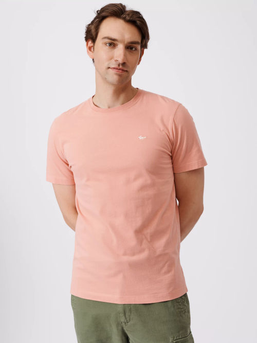 Aubin Logo Cotton T-shirt