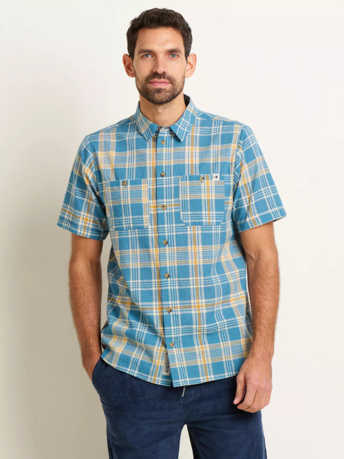 Brakeburn Check Cotton Short...